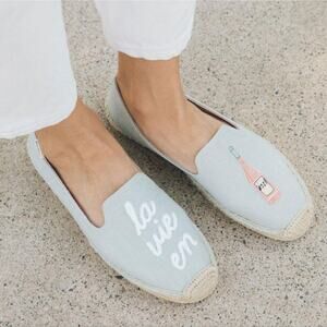 Soludos La Vie En Rose Smoking Slipper 8